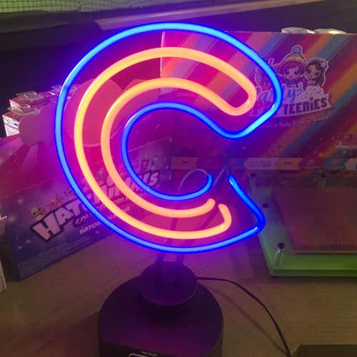 New CUBS Neon light 14 inches tall