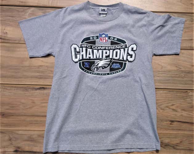 Philadelphia Eagles 2004 NFC Champions LEE Sport T-Shirt Size Adult Medium MINT CONDITION