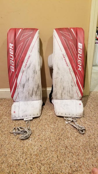 Bauer S190 Goalie Leg Pads Junior 31+1