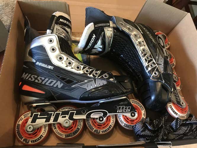 New Mission Inline Skates Junior Size 4