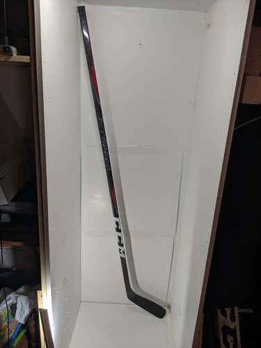 CCM JETSPEED Stick Lefty PRO STOCK USED . MCDAVID CURVE