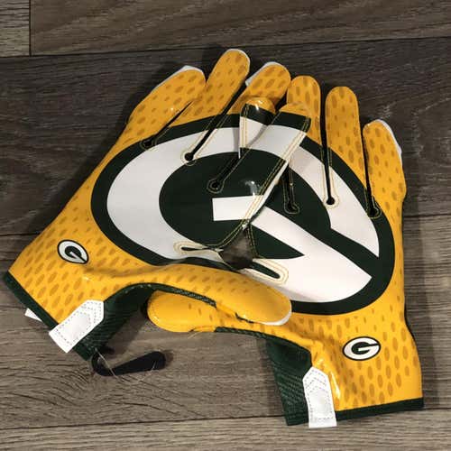 New Vapor Jet Green Bay Packers Gloves