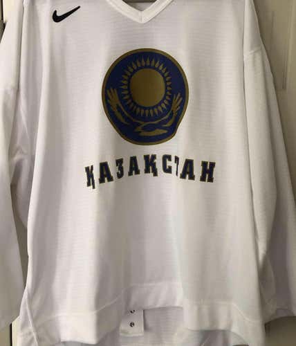 Kazakhstan IIHF World Championship Team Issued Nike Jersey