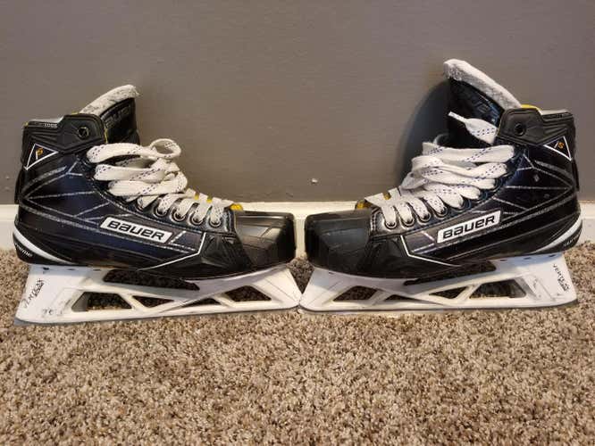 Bauer Supreme 1s Goalie Skates Senior Size 7.5