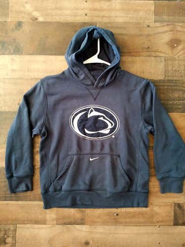 Nike NCAA College PSU PENN STATE UNIVERSITY NITTANY LIONS  Embroidered Hoodie Pullover Sweatshirt