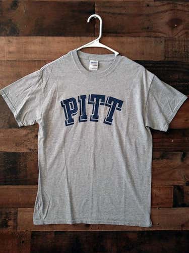 NCAA College Football UNIVERSITY PITTSBURGH PITT PANTHERS Grey Blue Team Shirt