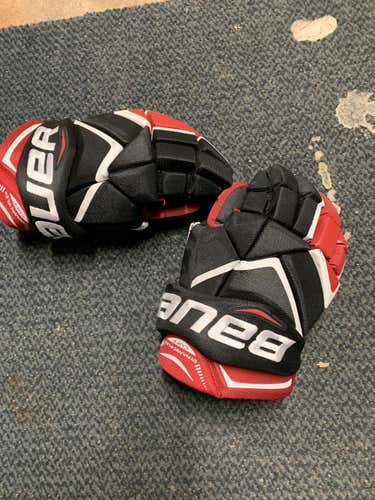 Bauer Vapor X800 Gloves Senior black and red
