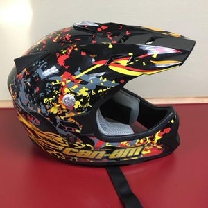 New Can Am Motocross helmet Small