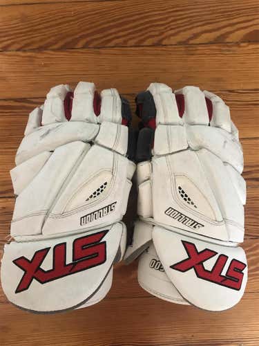 Wesleyan University team issued STXStallion 500 Lacrosse Gloves