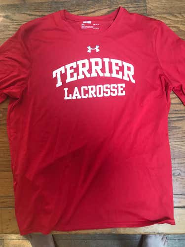 Boston University Lacrosse Under Armour Shirt