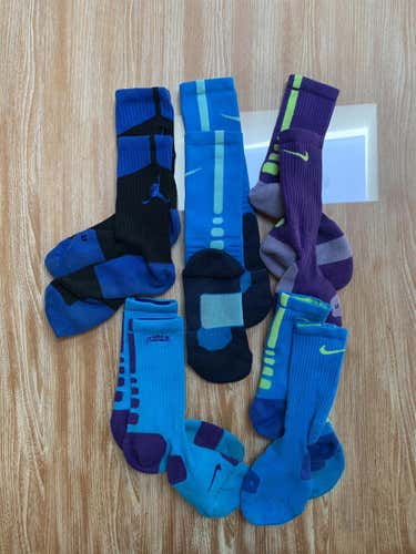 Nike Elite And Jordan Drifit Socks