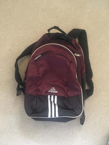 Adidas maroon Soccer Backpack