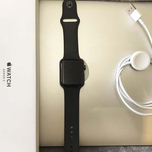 Apple Series 3 Watch 42mm Space Grey Like New