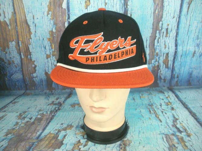 NHL Philadelphia Flyers Snapback Adjuatable Hat Cap Zephyr Flat Brim