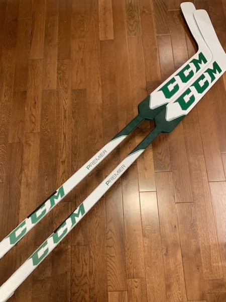 NEW (2 pack) CCM Premier Goalie Stick Regular Senior Pro Stock