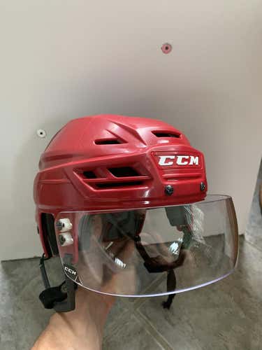 Medium CCM HT Resistance Pro Stock Helmet w/ Visor