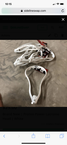 5 pack - STX Proton Power Head - White