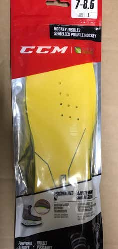 CCM Insoles Size 7-8.5 Skate Large New