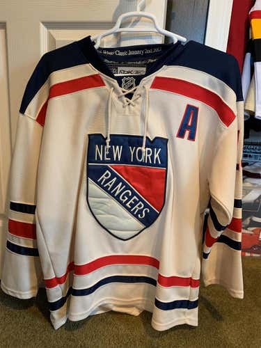 Authentic Rangers 2012 Winter Classic Jersey- #19 Brad Richards Size 48