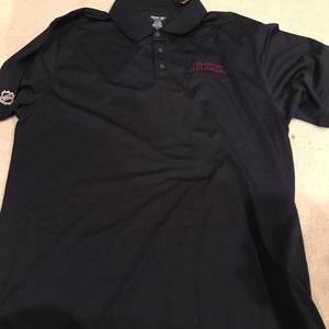 New REEBOK NHL Colorado Avalanche Team Issue Golf Polo Shirt