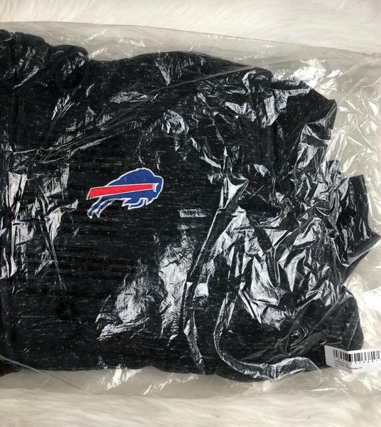 Football Fan Shop Officially Licensed NFL Men's Black Label Fleece Hoodie by Giii - Bills