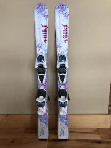 Volkl Chica Jr. Kids Skis 90cm with Marker 3Motion 4.5 Bindings