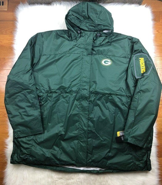 Green Bay Packers 3 in 1 System Jacket + Puffer Big Man Men's 6XL Green NFL