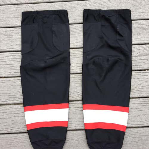 Rockford IceHogs Reebok Socks Senior Pro Stock