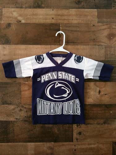 NCAA College PENN STATE UNIVERSITY NITTANY LIONS Polyester Hockey Style Toddler Team Jersey