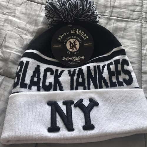 NY Black Yankees Negro League Toque