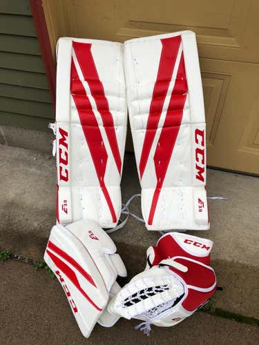 New CCM Goalie Full Set Regular Intermediate Pro Stock