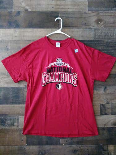 New 2014 NCAA College FSU FLORIDA STATE UNIVERSITY SEMINOLES BCS National Champions Team Shirt