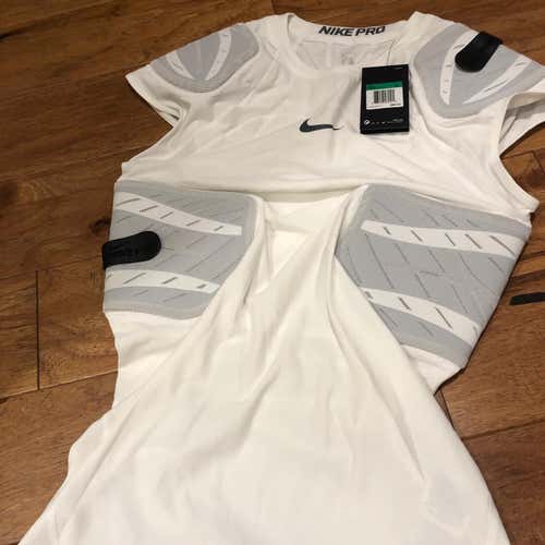 New Nike Pro Men’s Hyperstrong 4-Pad Base Layer Compression Adult L Large