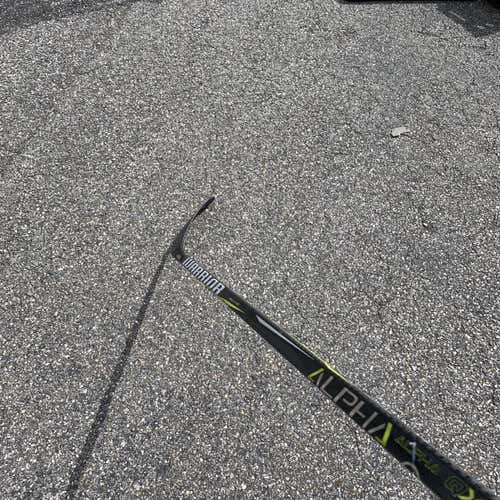 Alpha QX Hockey Stick Lefty Toe Intermediate
