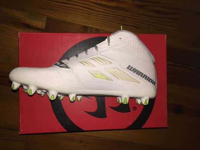 New Warrior Burn Lacrosse Cleats Size 10.5