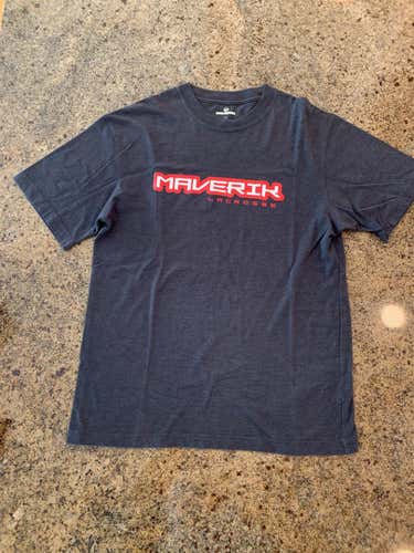 Gray Maverik Lacrosse Shirt (Medium)