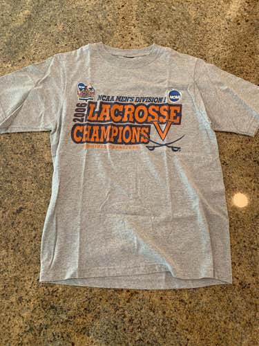 2006 University of Virginia Lacrosse National Champions T-Shirt (Small)