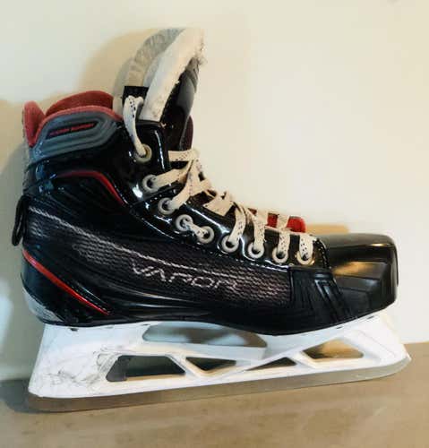 Bauer vapor x900 Hockey Goalie Skates Senior Size 8.5