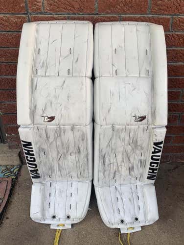 Vaughn V7 XR Goalie Leg Pads Pro Stock