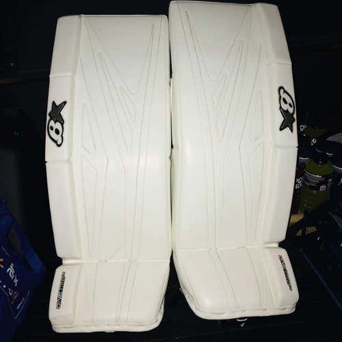 New GNETiK 8.0 Goalie Leg Pads Senior
