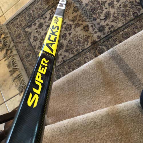 New SuperTacks AS2 Hockey Stick Lefty Toe Senior