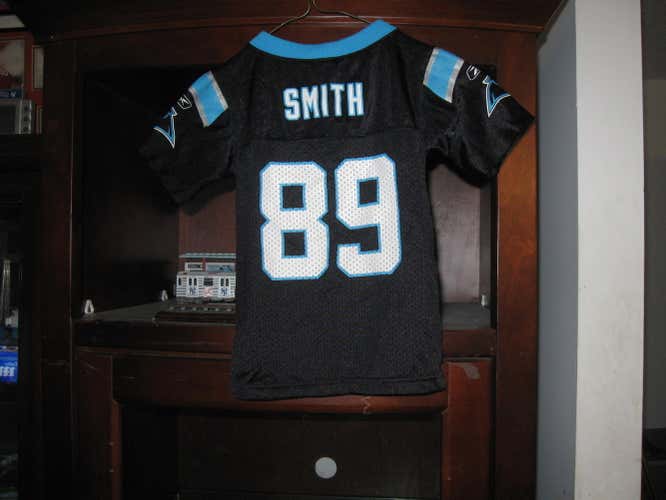 PANTHERS STEVE SMITH TODDLER HOME  JERSEY(3T)