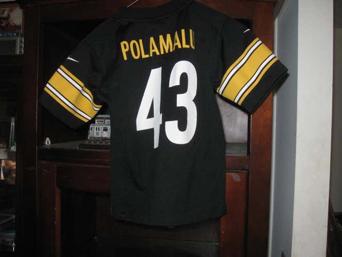 STEELERS TROY POLOAMALU YOUTH HOME JERSEY(M 5/6)