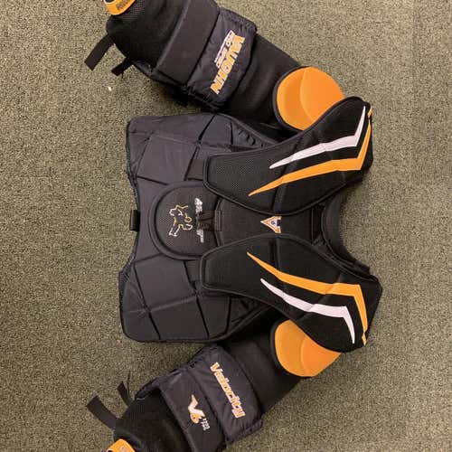 Like New Custom Vaughn Pro Goalie Chest & Arm