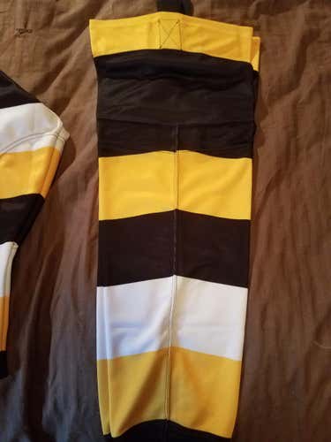 RYANS Bundle of 15 - Stripe (Boston throw-back)  Striped Senior Socks - RYANs BUNDLE