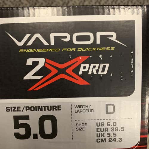 New Vapor 2X Pro Hockey Skates Junior Size 5
