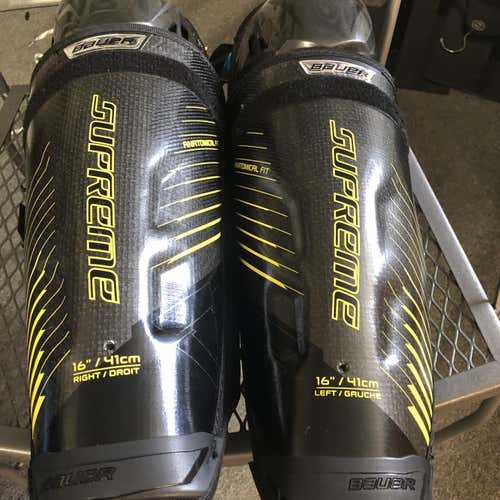 New Supreme 1S Shin Pads Senior 16”