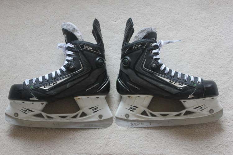 CCM RibCor 50K Hockey Skates Senior Size 8.5D