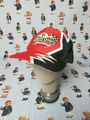 Jimmy Dean Racing Hat, Jimmy Dean Sausage Embroidered NASCAR Racing Hat