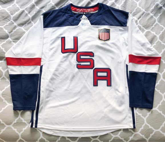 Blank Adidas WCOH Team USA Jersey Size Large